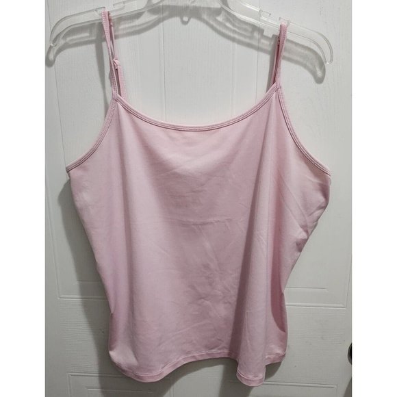 Lane Bryant Tops - Lane Bryant Women's Sleeveless Camisole Tank Top Stretch Knit Pink Size 14/16‎